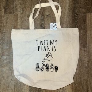 Tote Bag “I wet my plants”